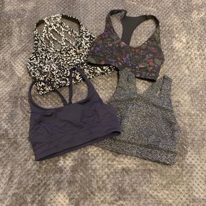 Lululemon sports bra set